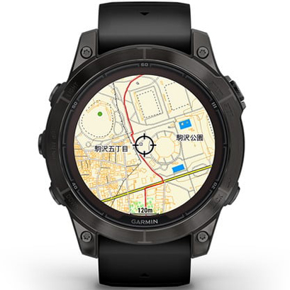 GARMIN fenix 7 Pro Sapphire Dual Power Ti Carbon Gray /Black ガーミン フラッグシップGPSウォッチ