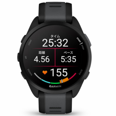 GARMIN Forerunner 165 BlackGray ガーミン ランニングウォッチ