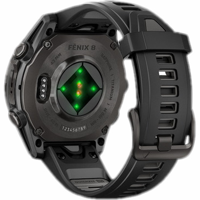 GARMIN fēnix 8 Sapphire AMOLED 43mm フラッグシップGPSウォッチ